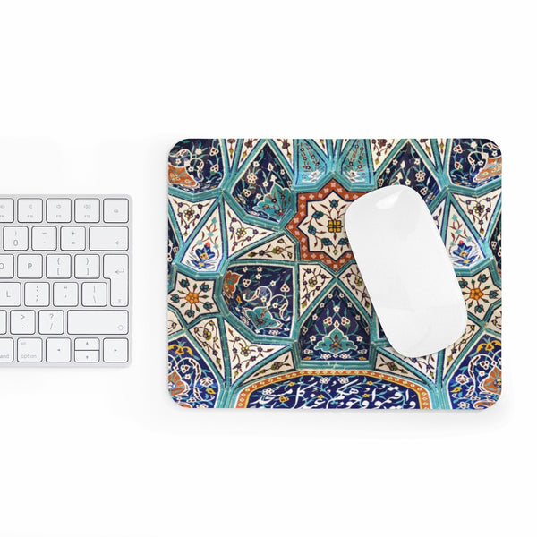 Mosque mugarnas (Complex geometrical interlacing of components to produce three-dimensional surface) Mouse Pad