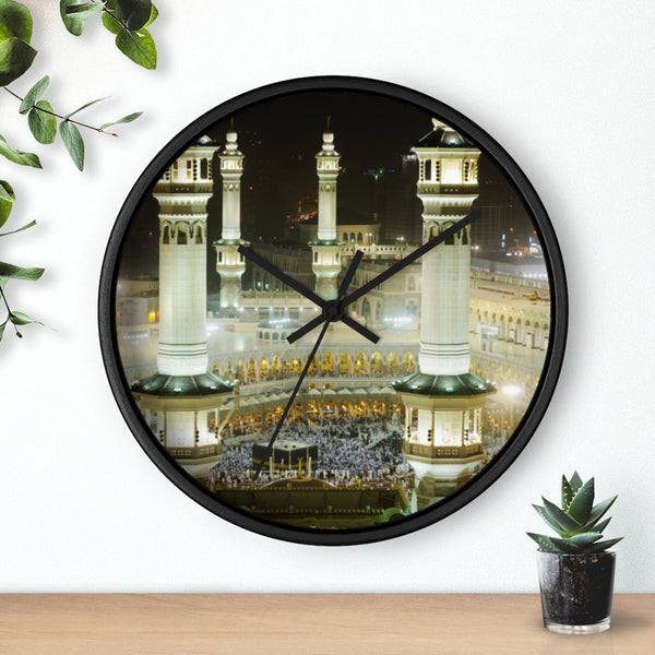 Kaaba in mecca wall clock