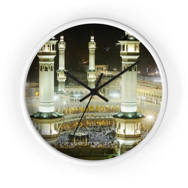 Kaaba in mecca wall clock