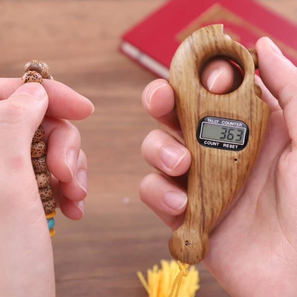 Rotating Prayer Beads With Led Digital Counter Portable Finger Tasbeeh Misbaha Counter Prayer Islamic Tasbih Muslim Eid Gifts